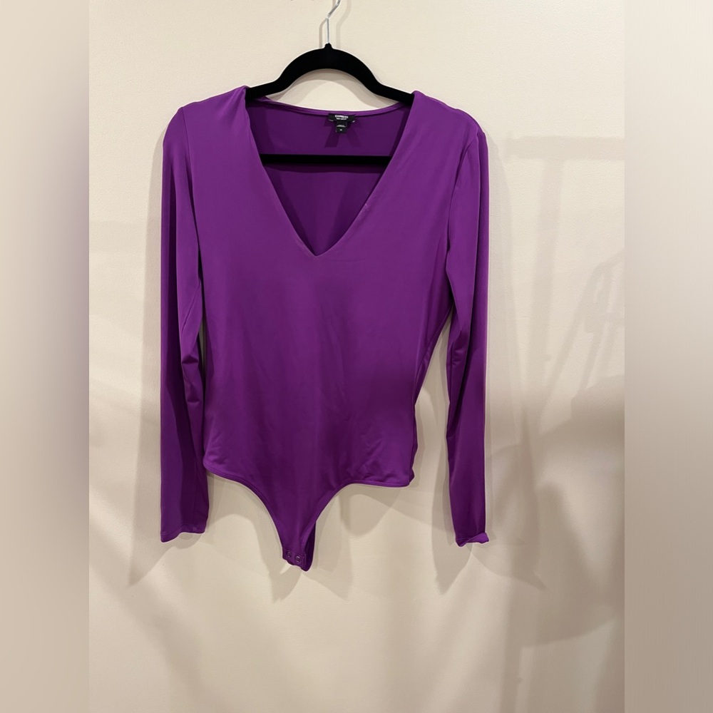 Express Long Sleeve Bodysuit Size M